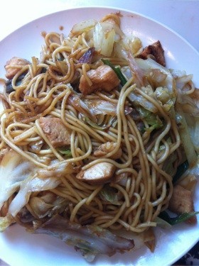 スタミナ!鶏ちゃん焼きそば