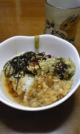 ◇さっぱり!梅とろろ茶漬け