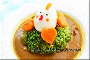 デコカレー♪おすましたまごちゃんの写真