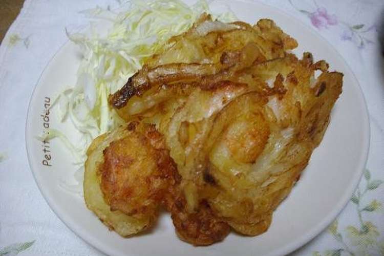 たまねぎと海老の掻き揚げ レシピ 作り方 By まぶたん クックパッド 簡単おいしいみんなのレシピが360万品