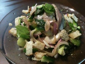 外れのない前菜♪アジのマリネ