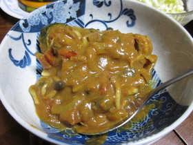 母のカレー風味のラタトゥイユ