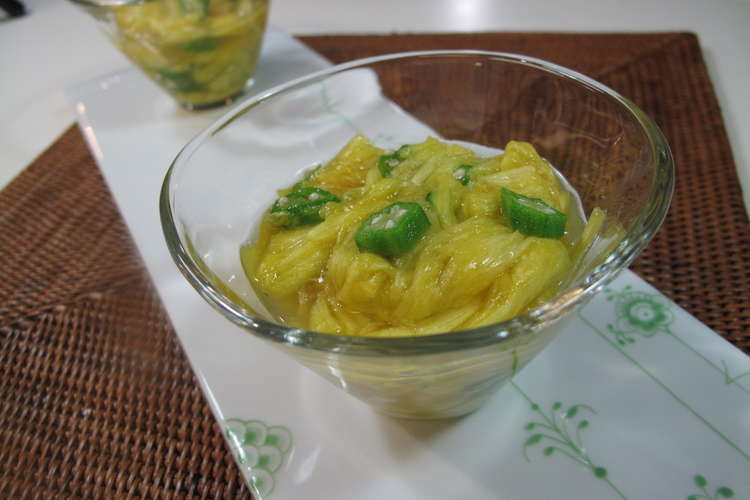 花オクラとオクラのナムル味 レシピ 作り方 By ゆみこ ｓキッチン クックパッド 簡単おいしいみんなのレシピが369万品