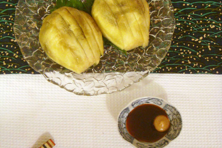 ふかしなす 信州の丸なすで レシピ 作り方 By ローズレース クックパッド 簡単おいしいみんなのレシピが364万品