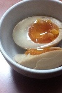 黄身までしっかり♩簡単とろとろ味付け卵