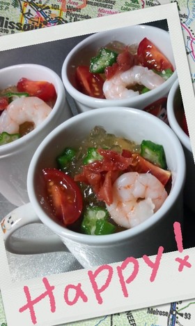 冷製和洋折衷茶碗蒸し