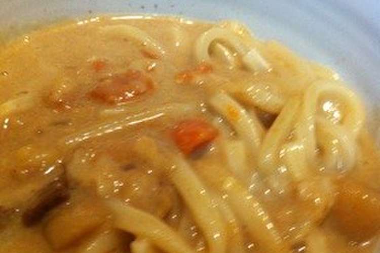 簡単余ったカレーで古奈屋風カレーうどん レシピ 作り方 By Natsu Konatsu クックパッド