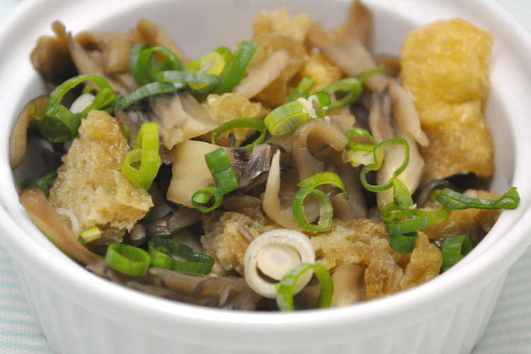 お弁当に 舞茸と油揚げの甘旨 レシピ 作り方 By さとみわ クックパッド 簡単おいしいみんなのレシピが352万品