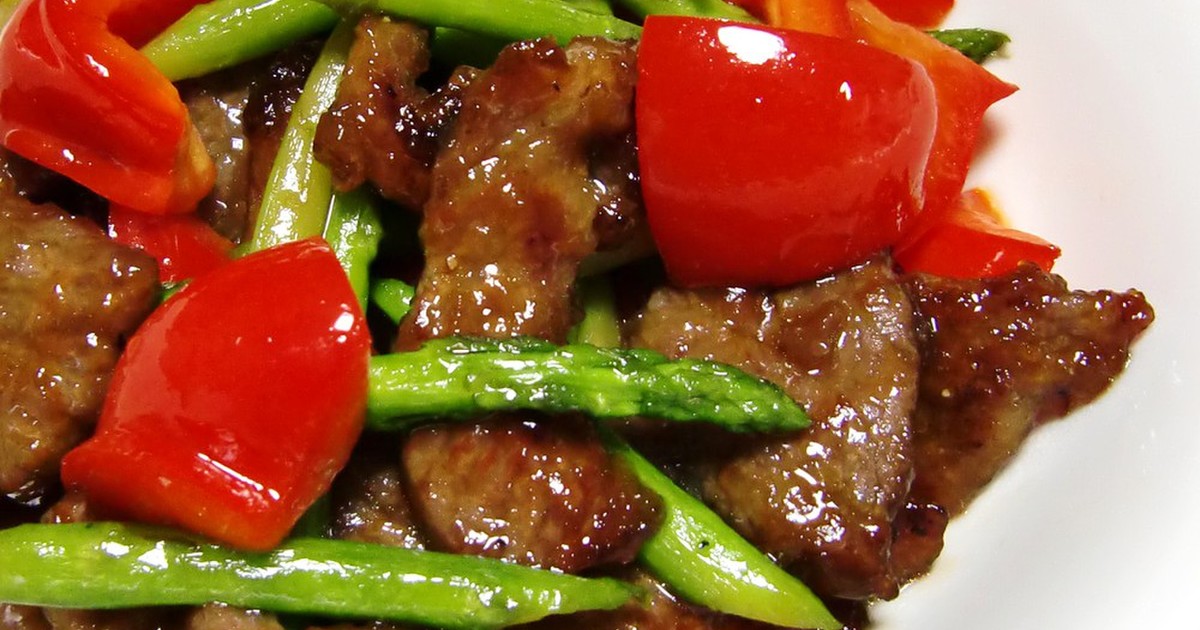 国産牛肉炒めのレシピ