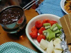 チョコレートフォンデュ