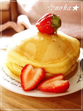 ふんわり❤分厚いパンケーキ