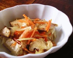 チキンとにんじんのマリネ