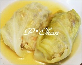 へルシー☆豆腐入りロールキャベツ