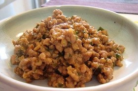 ジューシー肉味噌