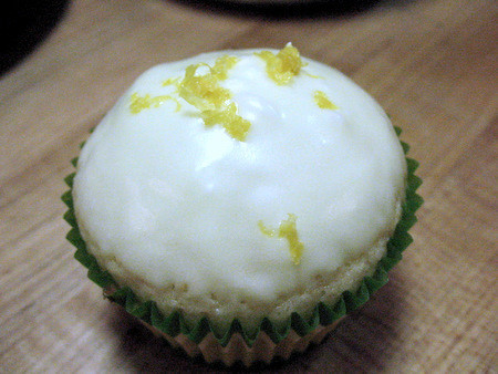 レモンライムカップケーキの画像