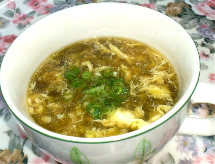 ♡ピリ辛佃煮スープ♡の画像