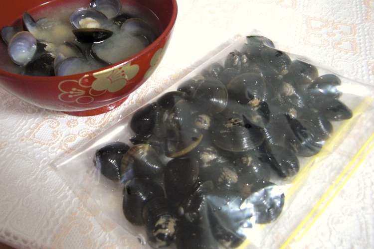 しじみの冷凍保存法 レシピ 作り方 By ジブリカフェ クックパッド 簡単おいしいみんなのレシピが359万品