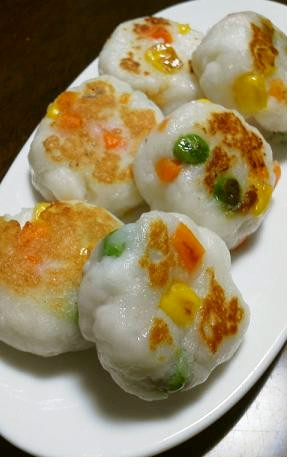 お弁当に✿カラフルはんぺん✿