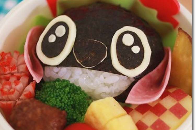 キャラ弁 スティッチ 海苔ver レシピ 作り方 By Momo クックパッド 簡単おいしいみんなのレシピが352万品