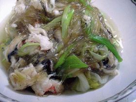 白菜のかにあんかけ