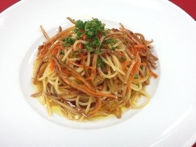 福島発祥いか人参パスタ