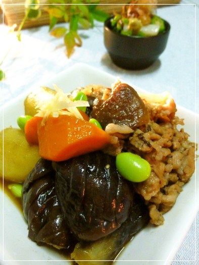 豚肉と野菜の煮物　～生姜風味＆黒糖使用の写真