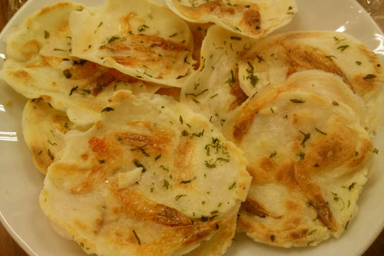 米粉せんべい えび風味 レシピ 作り方 By Babynobu クックパッド 簡単おいしいみんなのレシピが350万品