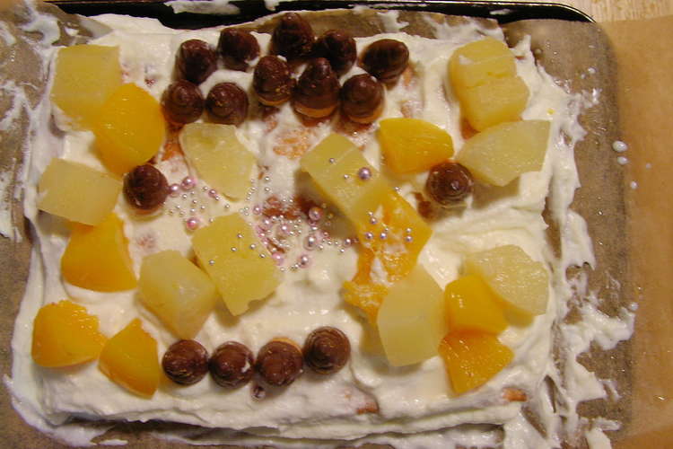 オーブンいらず ココナッツサブレのケーキ レシピ 作り方 By 住まい家 クックパッド