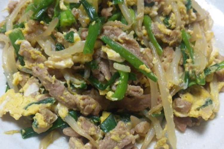 簡単豚もやしニラ炒め レシピ 作り方 By ハーシー クックパッド 簡単おいしいみんなのレシピが352万品