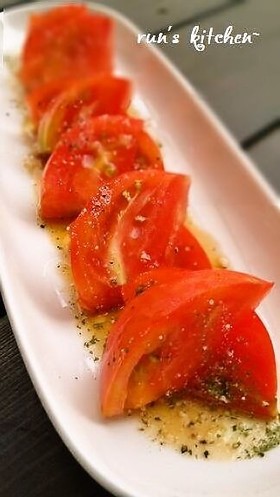 3分Cooking★トマトのマリネ★
