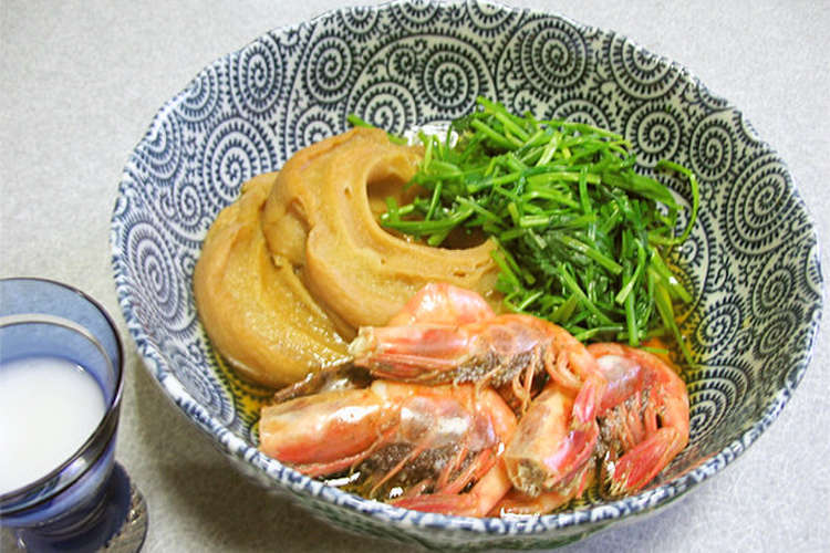 低カロリー 芹と車麩 甘海老の煮物 レシピ 作り方 By かきいち クックパッド 簡単おいしいみんなのレシピが356万品