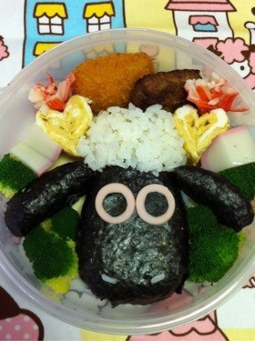 学童のお弁当~ひつじのショーン~