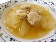 鶏肉と冬瓜の中華風スープ！の画像