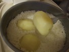 簡単！節約！米とジャガイモを同時に調理の画像