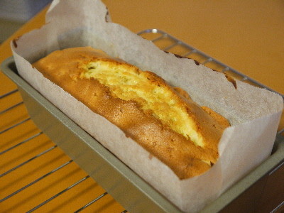 シンプル！新生姜のパウンドケーキ！！の画像