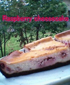 今度は【Raspberry cheesecake】作っちゃいました♪の画像