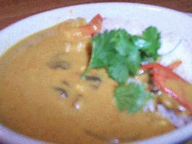 タイ風! 海老のココナッツカレー