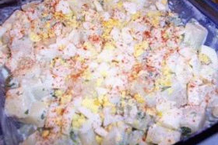 ランチドレッシングで作るアメリカのポテトサラダ レシピ 作り方 By Diva クックパッド