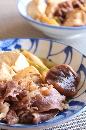簡単♪肉豆腐