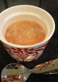離乳食★トマトとナス・ポテトの洋風スープ
