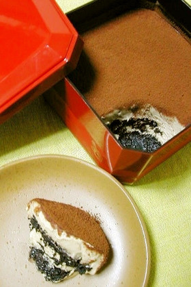 冷やすだけ♪オレオのスコップケーキ