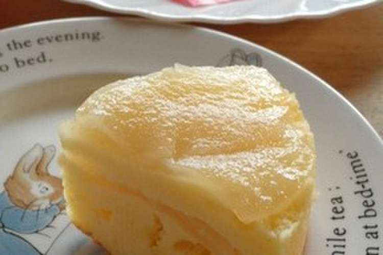 梨のクリームチーズケーキ Hmで簡単 レシピ 作り方 By しなもろ るｓ クックパッド 簡単おいしいみんなのレシピが352万品