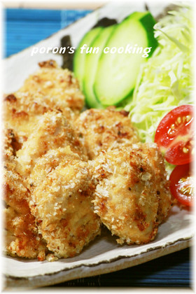 ✿鶏胸肉の粒マスタードマヨ*パン粉焼き✿