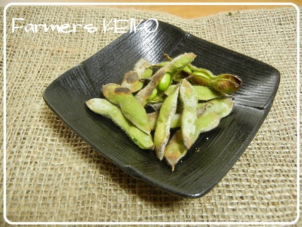 【農家のレシピ】焼き枝豆の画像