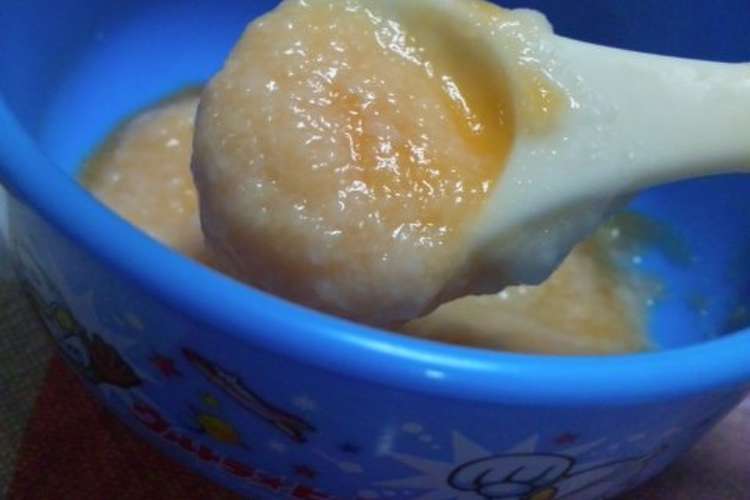 離乳食初期 パン粥
