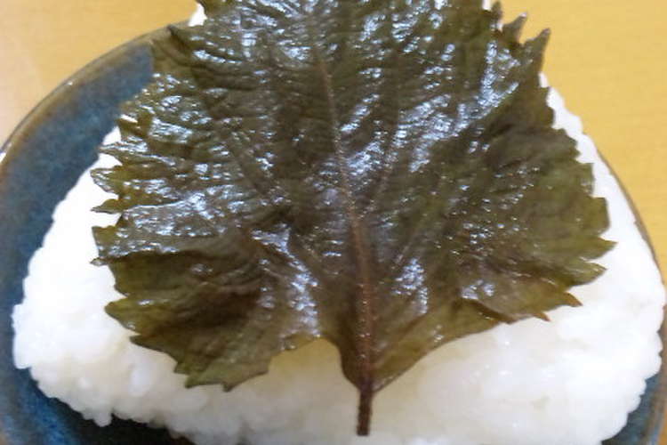 簡単しその塩漬け 保存食 お弁当にも レシピ 作り方 By こうぶんママ クックパッド