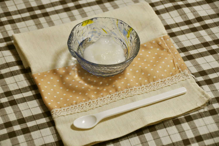離乳食 初期 ご飯から作る 簡単10倍粥 レシピ 作り方 By ゆぅこりんちゃん クックパッド 簡単おいしいみんなのレシピが355万品