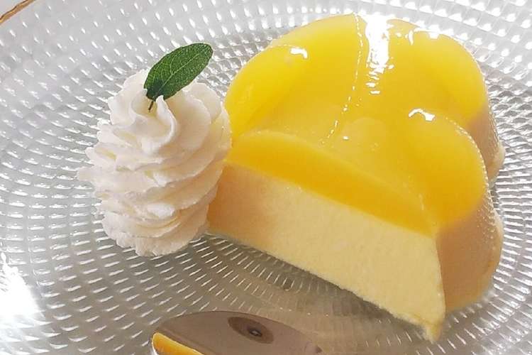 簡単 勝手に二層 オレンジムースゼリー レシピ 作り方 By Lov Sweets クックパッド 簡単おいしいみんなのレシピが356万品