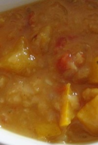 レンズ豆のラタトゥーユ