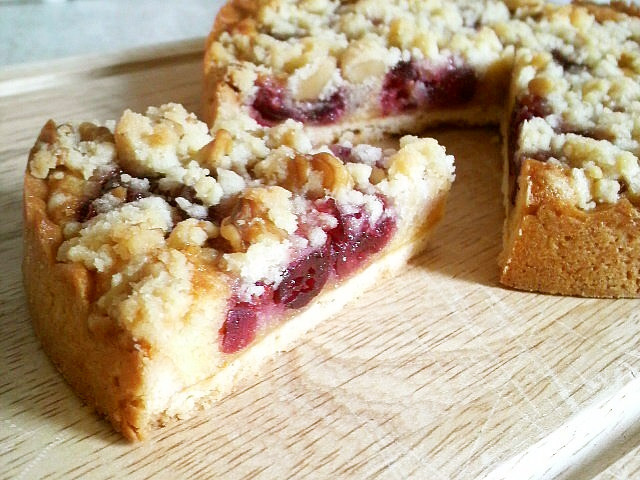 クランベリーとアマレットのベイクウェルタルト レシピ・作り方